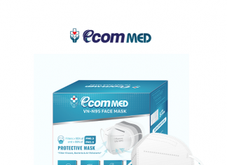 Khẩu Trang EcomMed VN-N95 (Hộp 30 Cái )
