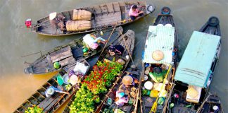 Chợ Nổi Cái Bè Tiền Giang - Hành trình khám phá nét đẹp sông nước