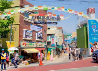 Làng văn hóa Gamcheon – điểm check in rực rỡ sắc màu trong tour Hàn Quốc Làng văn hóa Gamcheon - điểm check in rực rỡ sắc màu trong tour Hàn Quốc